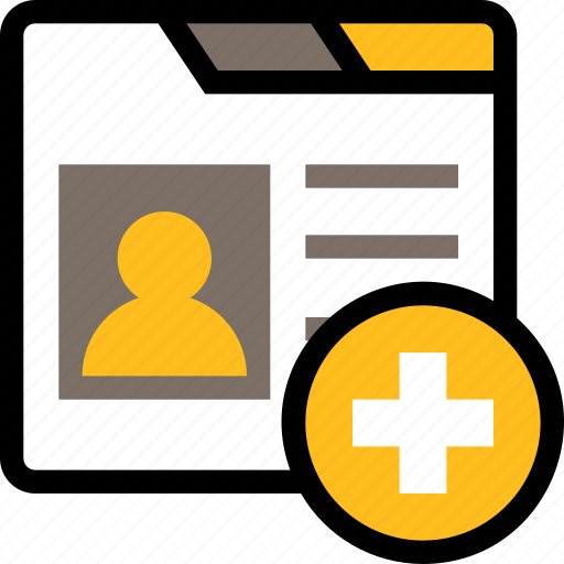 Online healthcare, medical, hospital, profile, user, patient, customer icon - Download on Iconfinder