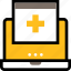 online healthcare, medical, hospital, digital hospital, online doctor, online consultation, laptop 