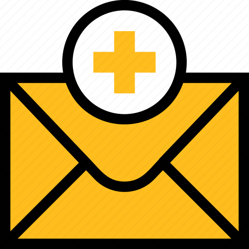 Online healthcare, medical, hospital, mail, notification, message, envelope icon - Download on Iconfinder