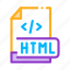 code, development, end, front, html, it, sphere 