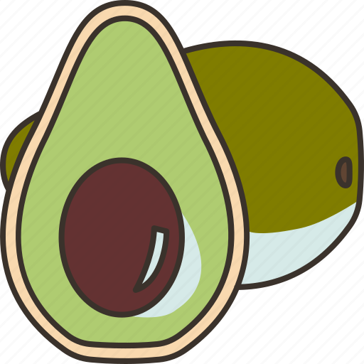 Avocado, seed, ripe, salad, food icon - Download on Iconfinder
