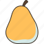 pear, fiber, flesh, healthy, nutrient 