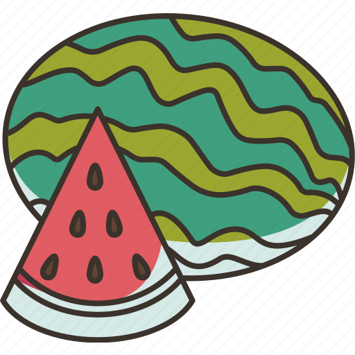 Watermelon, juicy, flesh, summer, fruit icon - Download on Iconfinder