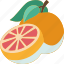grapefruit, citrus, fiber, diet, healthy 
