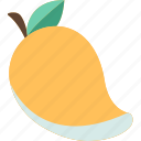 mango, tropical, sweet, fresh, juicy