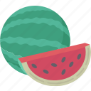 watermelon, fruit, fresh, juicy, vitamin