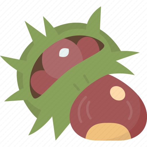 Chestnuts, edible, fruit, shell, snack icon - Download on Iconfinder