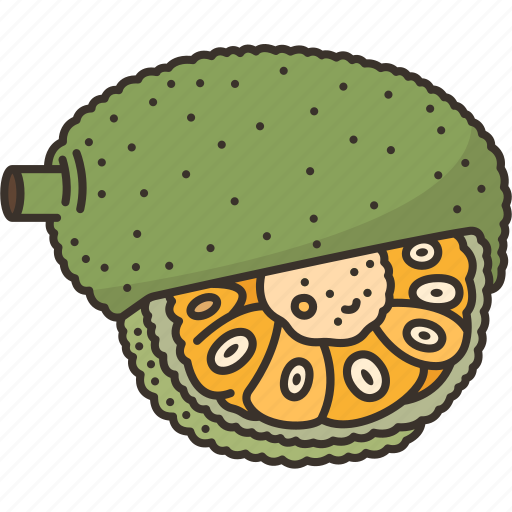 Jackfruit, ripe, sweet, vitamin, tropical icon - Download on Iconfinder