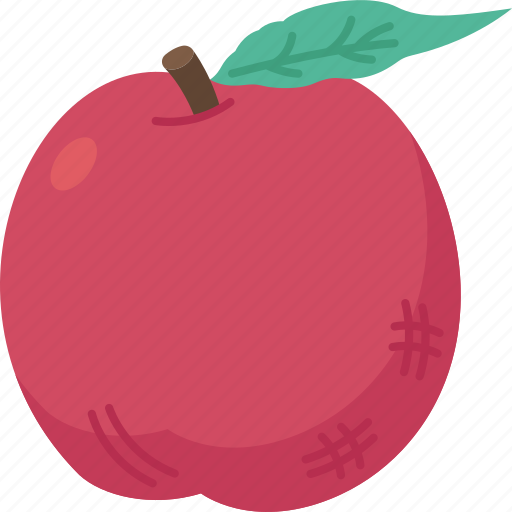 Nectarine, peach, fruit, juicy, tasty icon - Download on Iconfinder