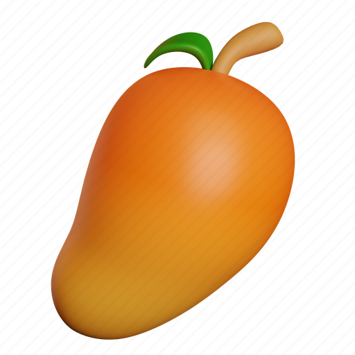 Mango, fruit, ingredients, cooking, food, kitchen, healthy 3D illustration - Download on Iconfinder