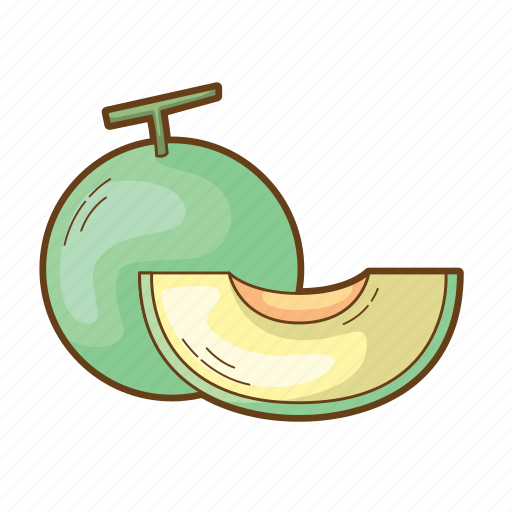 Fruit, melon, melon fruit, fresh melon, healthy, organic, fresh icon - Download on Iconfinder