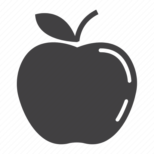 Apple, diet, food, fresh, fruit, healthy, vegetarian icon - Download on Iconfinder