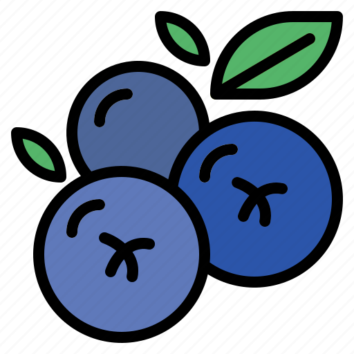Blueberries, blueberry, fruit, sweet icon - Download on Iconfinder