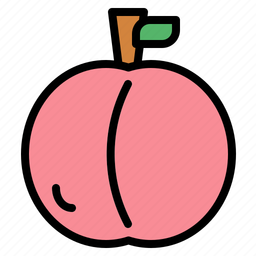 Fruit, peach, food, healthy icon - Download on Iconfinder