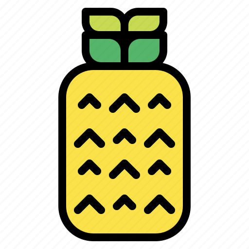 Fruit, pineapple, food, sweet icon - Download on Iconfinder