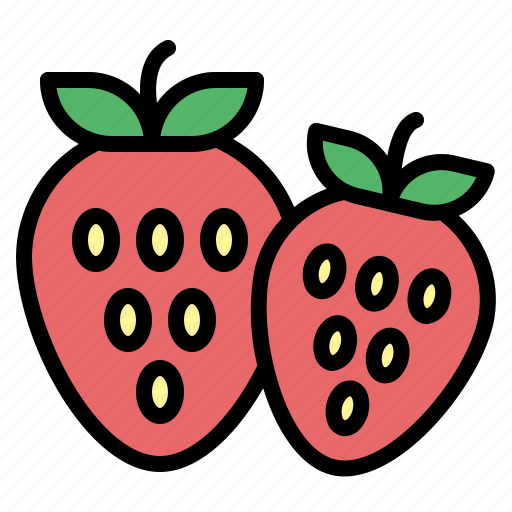 Fruit, strawberry, food, sweet icon - Download on Iconfinder