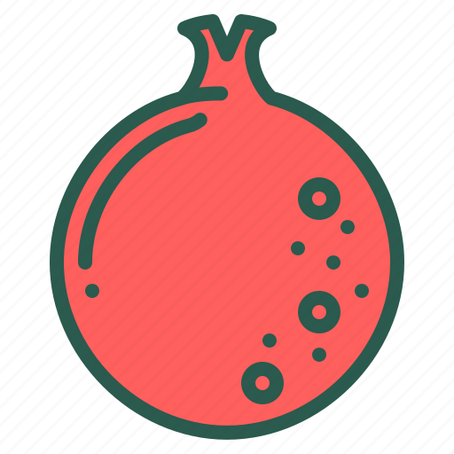 Food, fruit, healthy, pomegranate icon - Download on Iconfinder