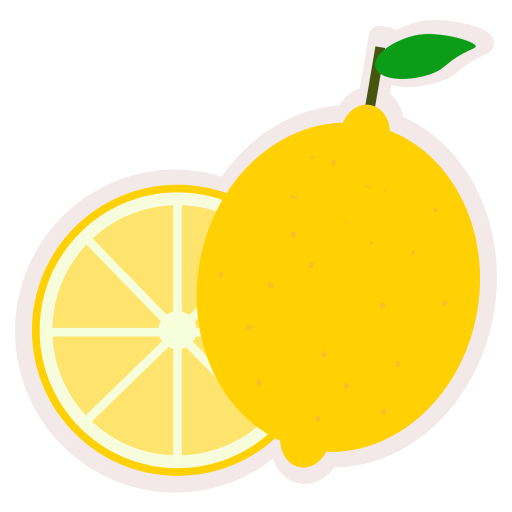 Food, fresh, fruit, healthy, lemon, meal icon - Free download