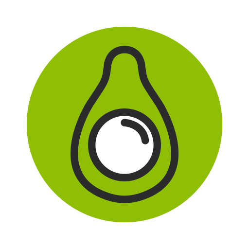 Avocado, fruit, green, healthy, sliced, vegetable icon - Free download