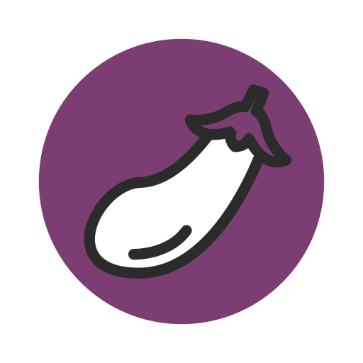 Eggplants, fruit, healthy, purple, vegetable icon - Free download