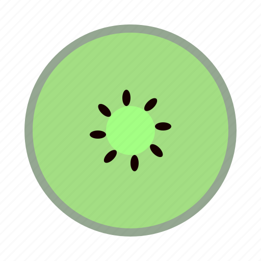 Food, fruit, green, kiwi, sliced icon - Download on Iconfinder