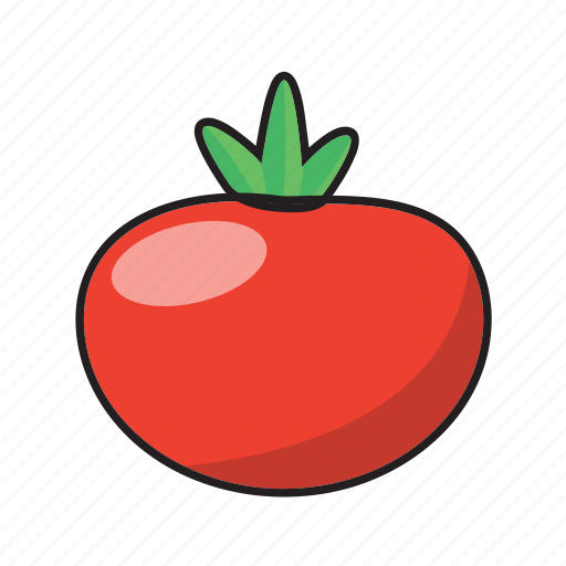 Color, food, fruit, red, tomato, vegetable icon - Download on Iconfinder