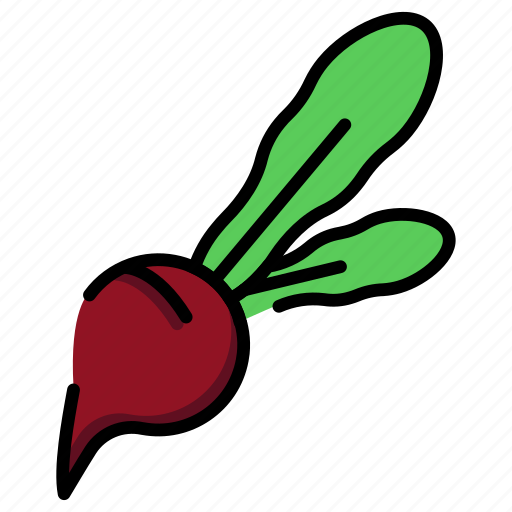 Vegetable, leaf, beet, beetroot, red icon - Download on Iconfinder