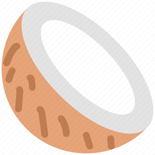 Coco, coconut, half of coconut icon - Download on Iconfinder