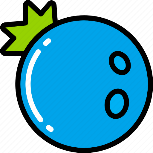 Blueberry, eating, food, fruit, health icon - Download on Iconfinder