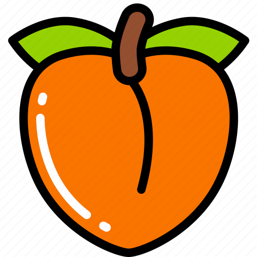 Eating, food, fruit, health, peach icon - Download on Iconfinder