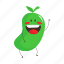 fruit, character, mango, smile, vegetable charater, funny, face, mascot, fruit character 