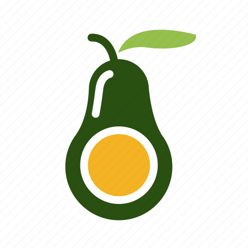 Avocado, food, fruit, healthy, tropical, vegetarian, vitamin icon - Download on Iconfinder