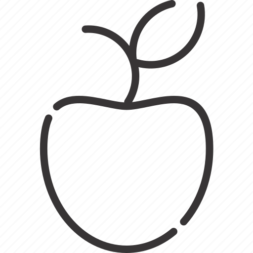 Apple, fruit, leaf icon - Download on Iconfinder