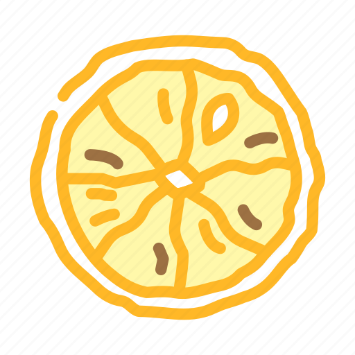 Lemon, dried, fruit, dry, snack, nut icon - Download on Iconfinder