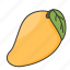 mango, fruit, healthy, food 