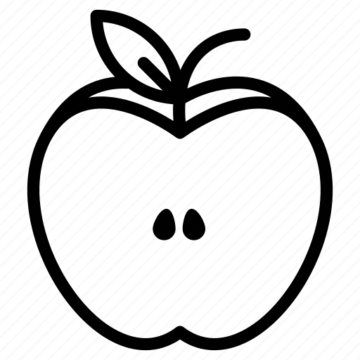Apple, fresh, fruit, healthy, natural, nature, organic icon - Download on Iconfinder