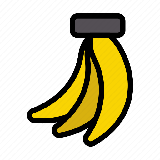 Banana, food, fruit, healthy, organic icon - Download on Iconfinder