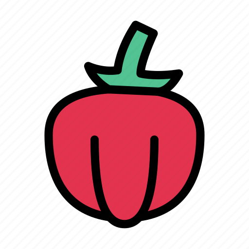 Bell, capsicum, food, pepper, vegetable icon - Download on Iconfinder