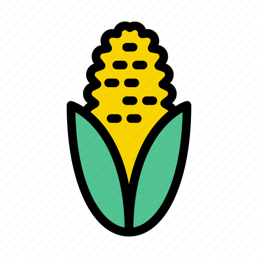 Agriculture, corn, food, maize, vegetable icon - Download on Iconfinder