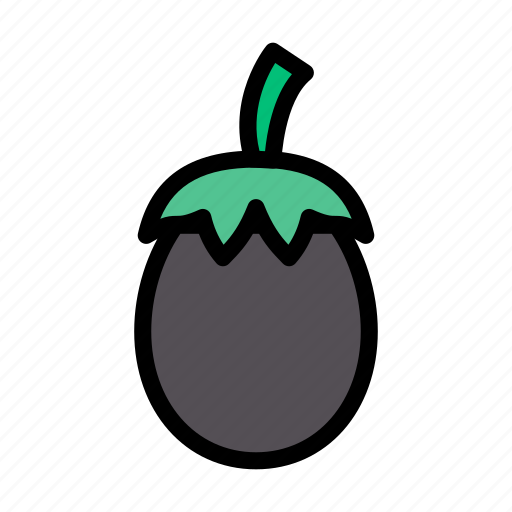 Brinjal, cooking, eggplant, food, vegetable icon - Download on Iconfinder