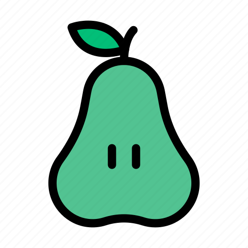 Food, fruit, healthy, natural, pear icon - Download on Iconfinder