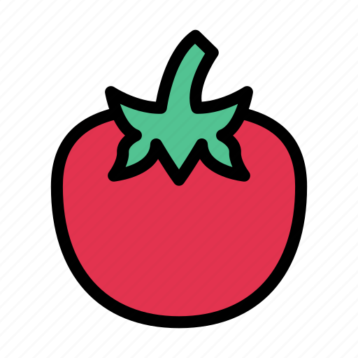 Food, fruit, healthy, organic, persimmon icon - Download on Iconfinder