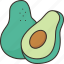 avocado, fruit, vegetable, ingredient, guacamole 