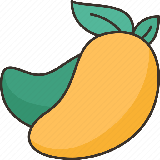 Mango, fruit, fresh, snack, tropical icon - Download on Iconfinder