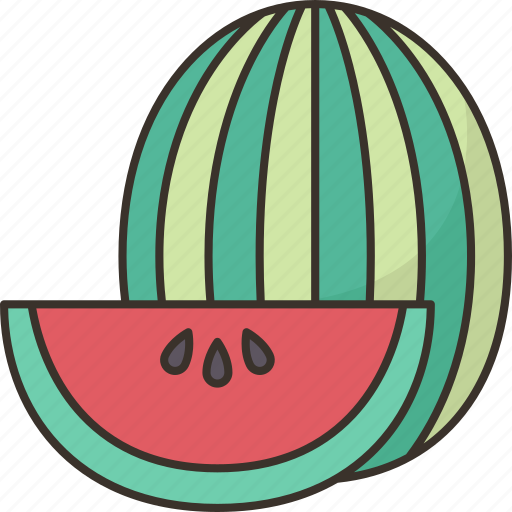 Watermelon, fruit, sweet, juicy, summer icon - Download on Iconfinder