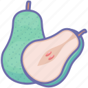 natural, pear, pear fruit 