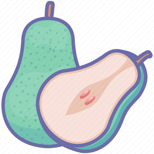 Natural, pear, pear fruit icon - Download on Iconfinder