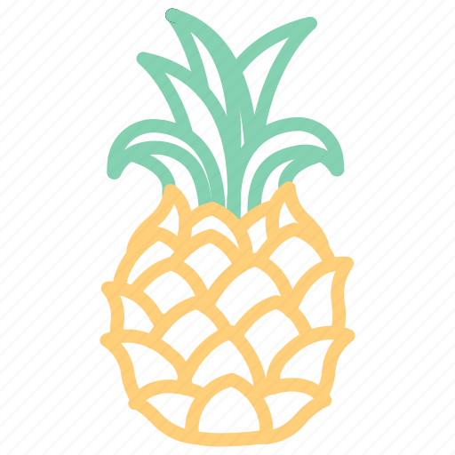 Food, fruit, fruits, pineapple, tropical icon - Download on Iconfinder