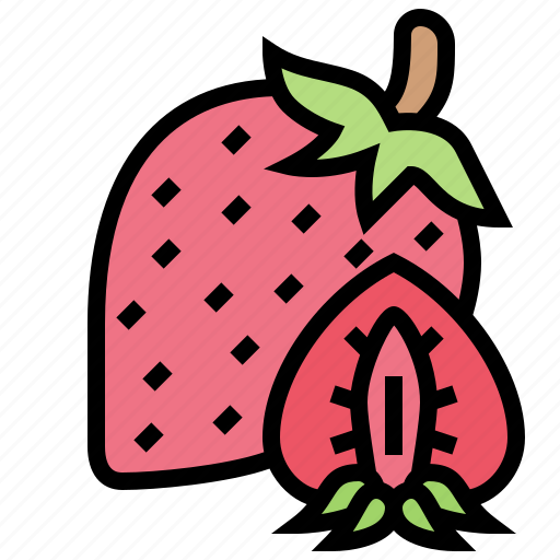 Dessert, fresh, healthy, juicy, strawberry icon - Download on Iconfinder