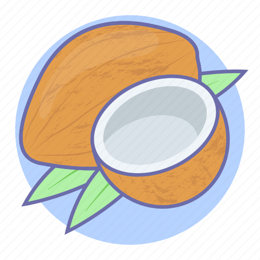 Coconut, fruit, fruits, nut, palm icon - Download on Iconfinder